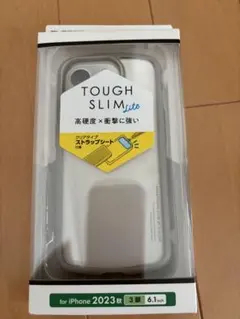 ELECOM iPhone 2023秋 6.1インチ TOUGH SLIM