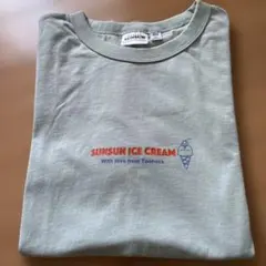 パペットスンスン　Tシャツ　レディースM LIGHT BLUEライトブルー　GU
