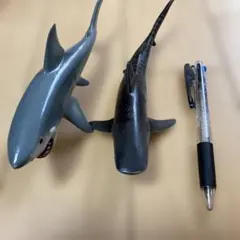 サメのフィギュアセット　2体