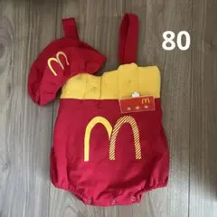 マクドナルドポテトコスプレ帽子付き 80cm