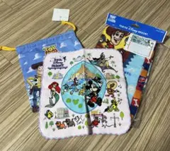 東京ディズニーリゾート トイ・ストーリー タオル 巾着セット