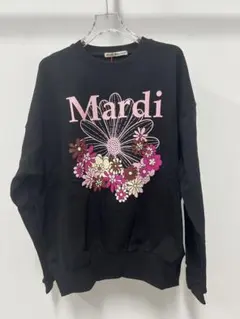 花柄 スウェット