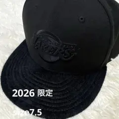 NEWERA Year Of The Horse レイカーズブラック黒キャップ