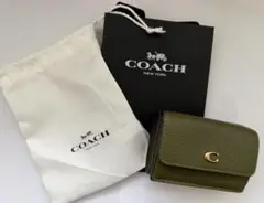 OLD COACH オールドコーチ CDケース ピスタチオグリーン 希少 希少】OLD COACH オールドコーチ CDケース ピスタチオグリーン 本革