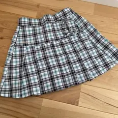 チェック柄スカート 130cm