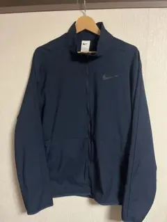 ナイキ　NIKE 軽量 吸汗速乾 ウーブンジャケット ネイビー XL
