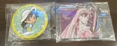 名探偵コナン　毛利蘭　缶バッチ　2個& アクリルキーホルダー　ペンシルアート