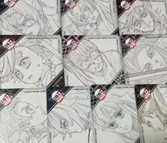【最新】鬼滅の刃 無限城編 ダイニング コースター 全10種 コンプセット