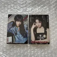 LE SSERAFIM UNFORGIVEN ウンチェ ユンジン ウエハース