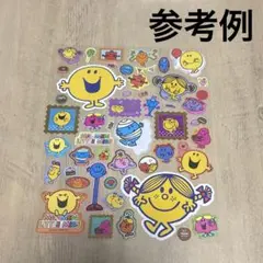 ミスターメン　リトルミス　シール　お裾分け　おすそ分け　ステッカー　ぷっくり