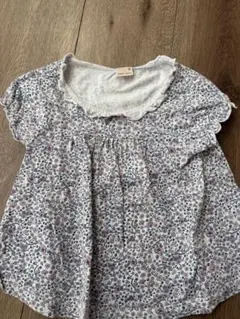 petit main 花柄トップス 80