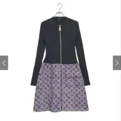 LOUIS VUITTON モノグラム ツイードワンピース