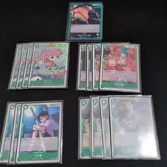 ワンピースカード　緑ゾロデッキ