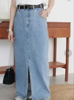 【専用】DISCOAT USコットンデニムナロースカート