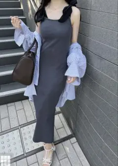 GRL カップ入りキャミワンピース