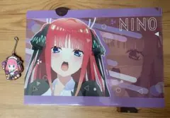 五等分の花嫁　NINO クリアファイルとキーホルダーセット
