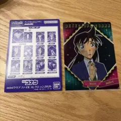 名探偵コナン miniクリアファイルコレクション2026 毛利蘭 - メルカリ