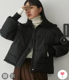 【未使用】メゾンドドルチェ　グロッシーブルゾン　黒フリーサイズ CRONOS EDGE ZIP STAND BLOUSON【BLACK】