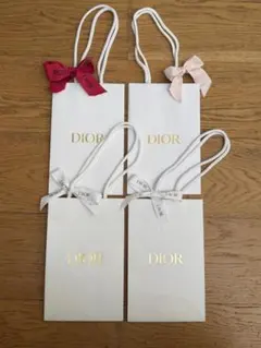 Dior ショップ袋 4枚セット