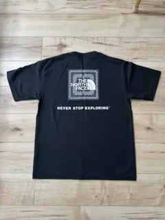THE NORTH FACE バンダナスクエアロゴT ノースフェイス