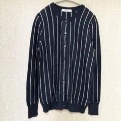 美品✦BACK NUMBER カーディガン M ネイビー 綿カシミヤ