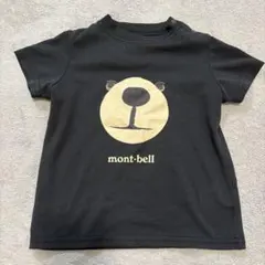 mont-bell ベビー Tシャツ ブラック 80サイズ くまのサムネイル
