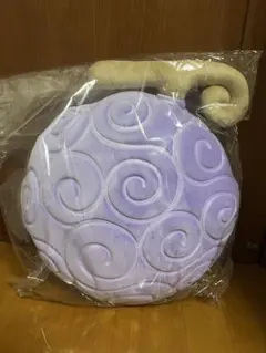 ONE PIECE 悪魔の実エンボスクッション　ゴムゴムの実