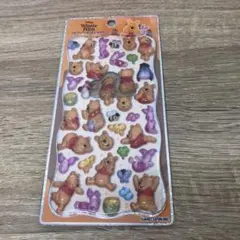 ね*こ様 正規 未使用　プチドロップステッカー　ディズニー　Winnie the