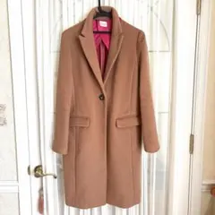 【美品】ELLE（エル）チェスターコート　サイズ40
