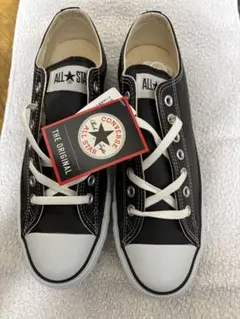 コンバース　レザーオールスター　CONVERSE ブラック/ホワイト スニーカー