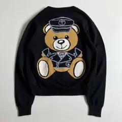 【MOSCHINO】archive 90s 00s ベア カーディガン Y2K