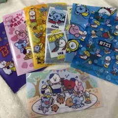 BT21 クリアファイル セット