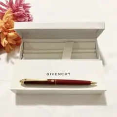 新品　GIVENCHY　ジバンシー　ブランド　シャープペンシル　ボルドーのサムネイル