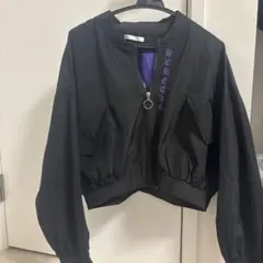 ジャケット SPINNS spinns 紫 上着 ブルゾン