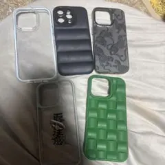 iPhone用ケース 5点セット まとめ売りのサムネイル