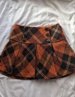 バーバリーブルーレーベル　フレアスカート