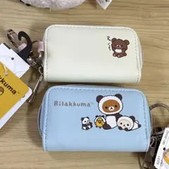 アベイル チャイロイコグマ リラックマ ナスカン付きキーケース 2点 San-Xのサムネイル