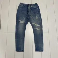 RUBIK Lサイズ ダメージ加工デニムパンツ