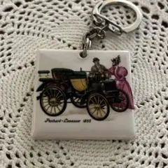 フレンチキーホルダー 陶器製 パナール 1895 Chadenac