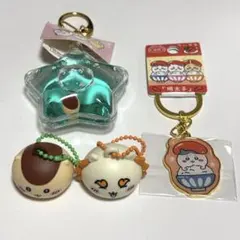ちいかわ　グッズまとめ リップキャップマスコット キーホルダー