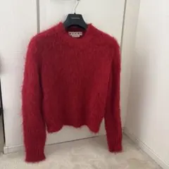 MARNI モヘア 長袖セーター レッドのサムネイル