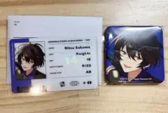 あんスタ　Knights 朔間凛月　アルバム　缶バッジ　カード