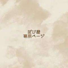ぽぴ様専用ページ