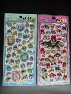 たまごっち パワパフ プチドロップステッカー 新品 パワパフガールズ シール