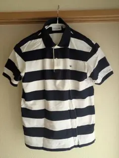 LACOSTE CLASSIC FIT ネイビー/ホワイト ポロシャツ