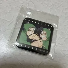 忍たま乱太郎 食満留三郎 潮江文次郎 スクエア缶バッジのサムネイル