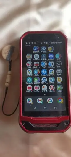 TORQUE G03 KYV41 レッド スマートフォン 本体