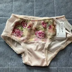 ⭐︎お値下げ⭐︎PARFAGE 花柄刺繍ショーツ ピンクM