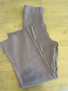 ウエストゴム ワイドパンツ