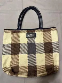 Aquascutum LONDON チェック柄 トートバッグのサムネイル